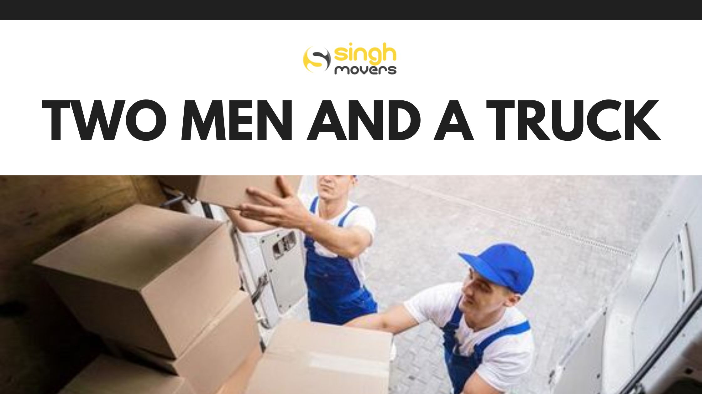 two men and a truck